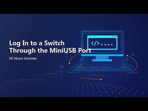 HUAWEI S Series Switch-Configure Login Through a MiniUSB Port