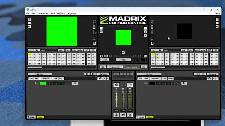 LED Build Software link to Madrix