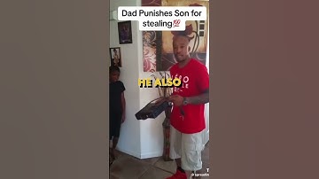 His dad had to teach him a lesson #Shorts