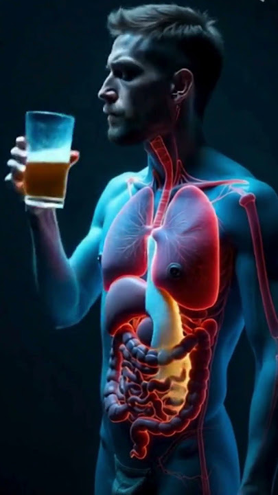 What Happens Inside Your Stomach When You Drink Beer? | 3D Anatomy View
