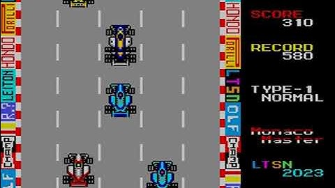 MONACO MASTER ( SEGA MASTER SYSTEM ) SMS POWER ! CONTEST 2023