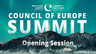 Council Of Europe Summit - Opening Session English