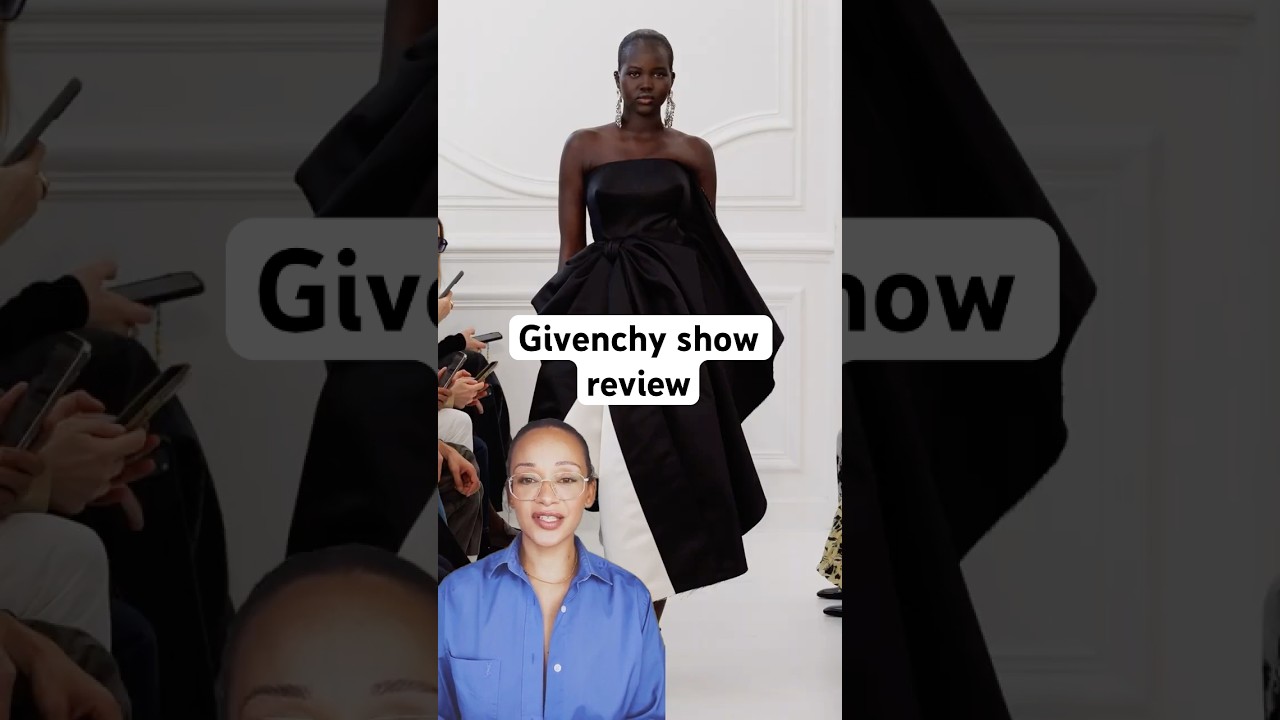 Givenchy is in a good place with Sarah Burton as Creative Director 