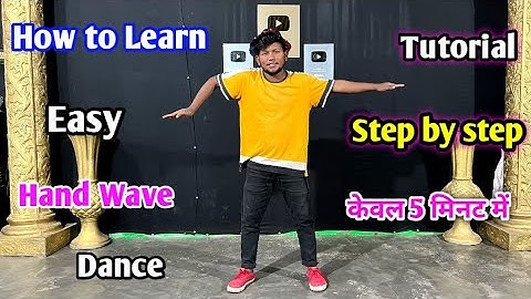 How to Learn easy Hand Wave dance Tutorial Step by step dancer sunny arya Hand Wavering