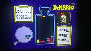 Classic 1990 Nintendo NES Dr Mario speed medium  Thursday March 26th 2026