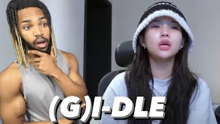 (G)I-DLE - 'Super Lady' Recording Behind - REACTION