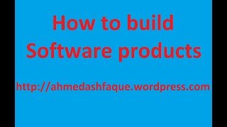 How to build software products - part 3 - Business logic design