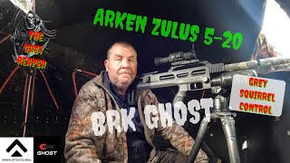 Grey Squirrel Control BRK Ghost And Arken Zulus