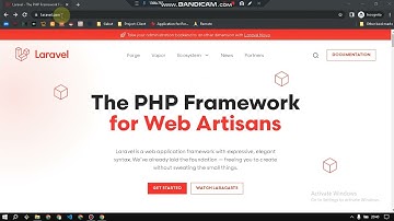 Membuat Landing Page Dinamis Dengan Laravel 10 : Install Laravel
