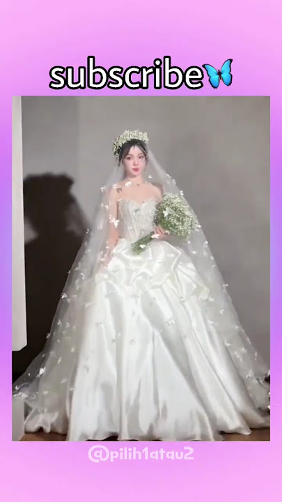 Choose Your Wedding Dress!👰🏻‍♀️👑#aesthetic #weddingdress #fyp #dress #trending