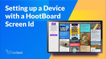 HootBoard 101: Setup a Screen ID