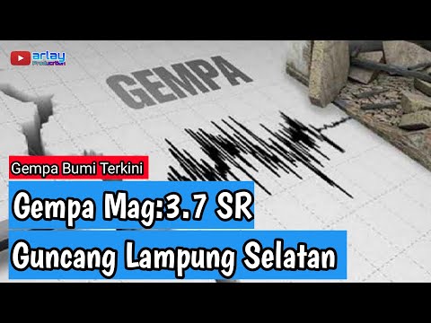 Gempa Lampung Selatan || Gempa bumi hari ini