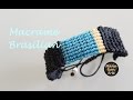 Cómo Hacer una Pulsera de Hilo en Macramé Rápida y Fácil Paso a Paso/How to make Macrame Bracelet