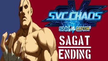 SNK vs. Capcom: SVC Chaos - Ending - Sagat