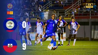 Haiti Vs Belize Women's World Cup Qualifiers