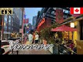 🇨🇦Vancouver Night Walk - Yaletown -【4K 60fps】