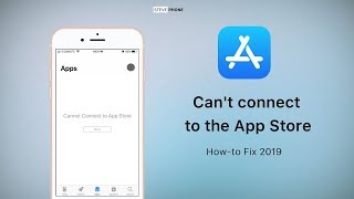 how to fix cannot connect to app store ios 12.1.4 iphone ipad pro