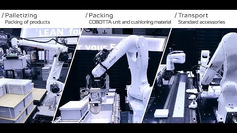 Transport, Packing and Palletizing by DENSO Robotics