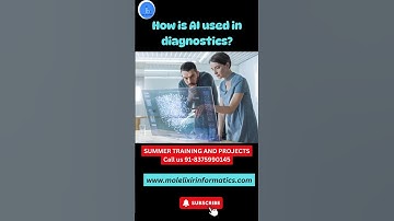 How is AI used in Diagnostic| Predictive Diagnostic #bioinformatics #AI