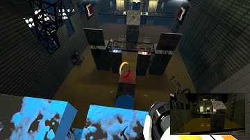 [Portal 2 CoOp] Catapults and buttons  v1.0 =D