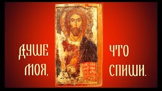 Душе моя, восстани, что спиши!...