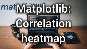 How To Illustrate Correlation Heatmap in Matplotlib in Python?