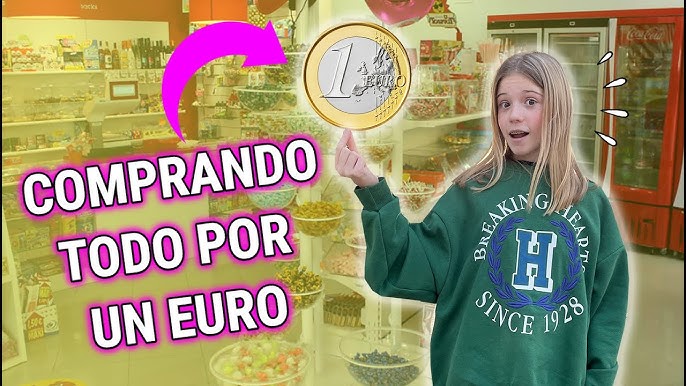 Comprando TODO por 1 EURO o MENOS 😲 COMPRO 10 COSAS por 1 euro o MENOS  ¿QUÉ COMPRO? 