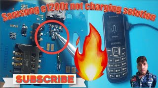 Samsung 1200t not charging solution !! Samsung all keypad charging problem solve.