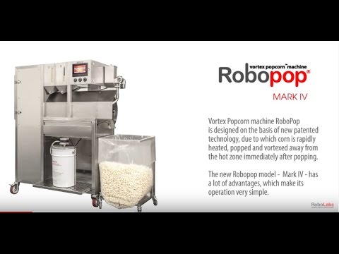 Máquina Robopop® Vortex Popcorn™