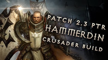 2.3 Crusader Hammerdin Build - Diablo 3 Reaper of Souls PTR