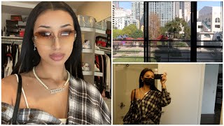 GRWM &amp; MINI VLOG: APARTMENT HUNTING IN LOS ANGELES