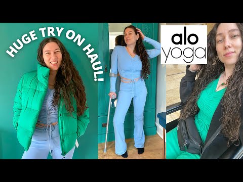 Alo Yoga vs  *Dupes*  Affordable Try-on Haul 