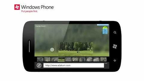 Internet Explorer 9 on Windows Phone 7 5