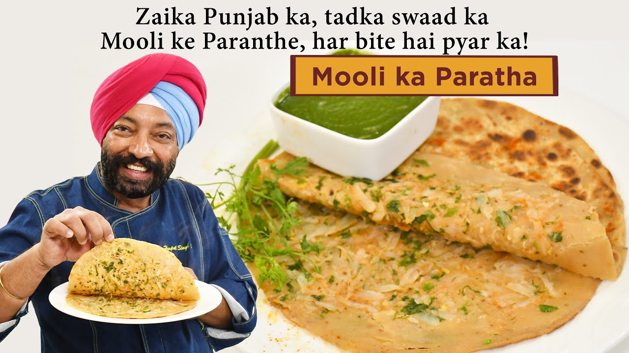 Mooli ka paratha | मूली का पराठा | Chef Harpal Singh