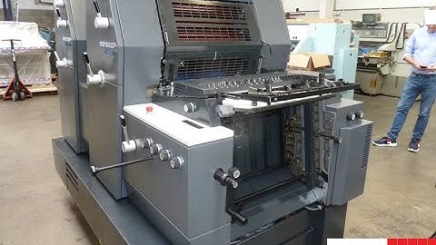 heidelberg printmaster gto 52 2 two colour offset printing machine for sale   Gab Supplies Ltd   200