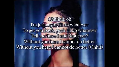 Jhené Aiko- Do Better Blues Pt. 2 “Marvin’s room” (Lyrics)