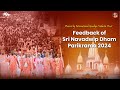 Feedback of sri navadwip dham parikrama 2024