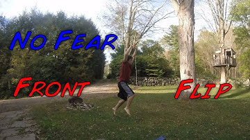How To Overcome Front Flip Fear