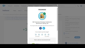 B2C Commerce Developer Certification Maintenance (Spring 