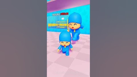 🔥 Escape POCOYO PRISON RUN Obby! #roblox #shorts