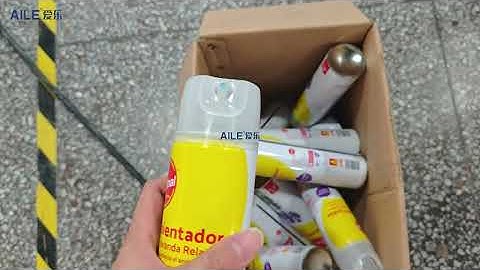 AILE 60CPM Aerosol Outercap Capping Machine Cap Pressing Machine Aerosol Filling Line(test)