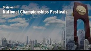 NCAA Championship Site Selections - Division II Festivals