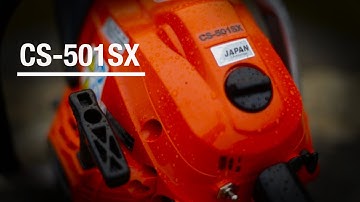 ECHO CS-501SX Chainsaw - see it in action.