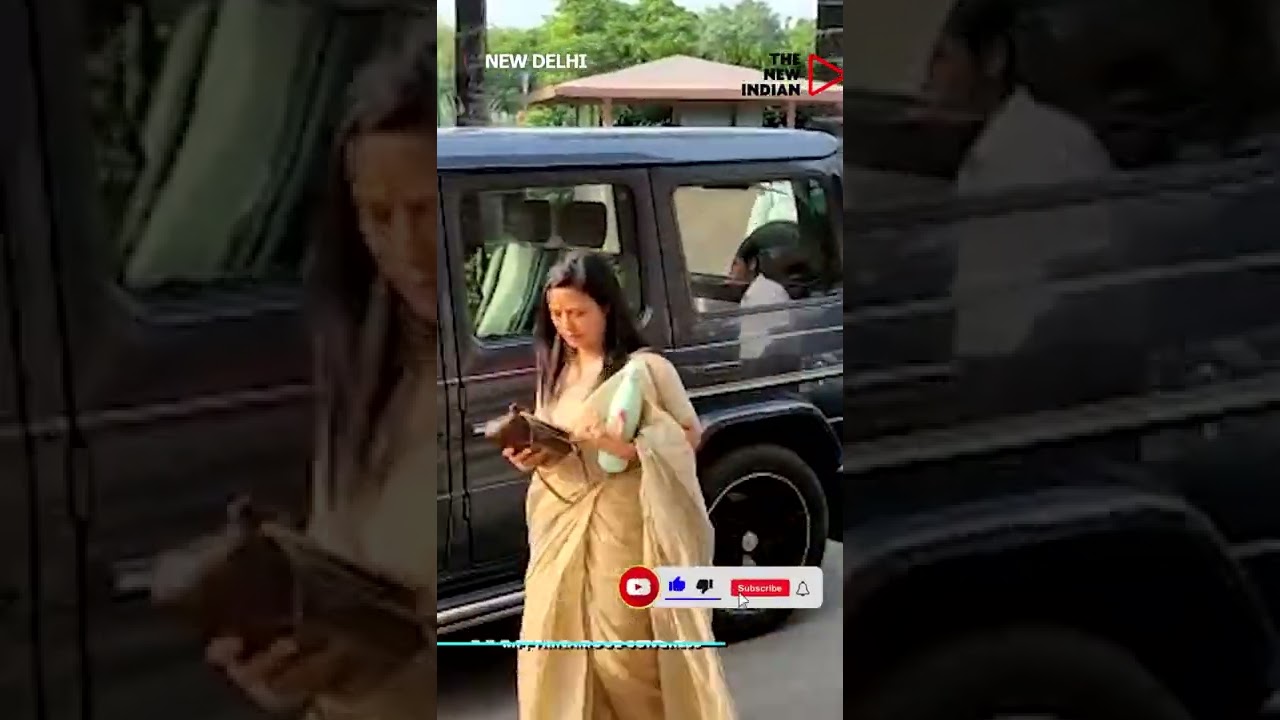 Moitra Changes LV Bag, Carpools In Dashing ₹2 Cr G Wagon - THE NEW INDIAN