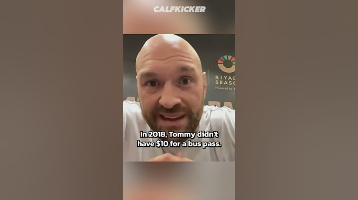 Tyson Fury says Tommy Fury made $10 million vs KSI and $25 Million in boxing career
