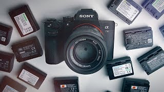 overzee financiën Namens Best Sony A7III Batteries - YouTube