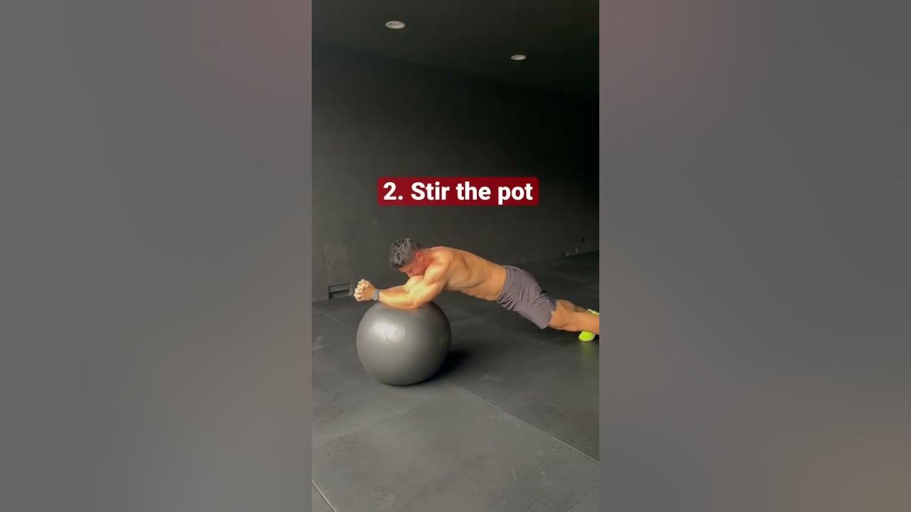 Swiss Ball Crunch