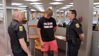 Pulling Fire Alarm Prank