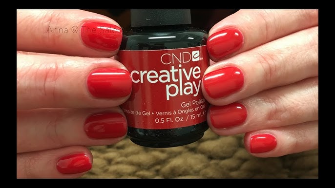 CND Creative Play gel polish Review - YouTube