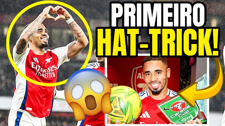 🚨 HISTÓRICO! Gabriel Jesus faz HAT-TRICK com CAVADINHA ABSURDA em Arsenal e Crystal Palace! 😱